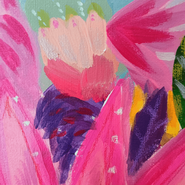 A jug of blooms