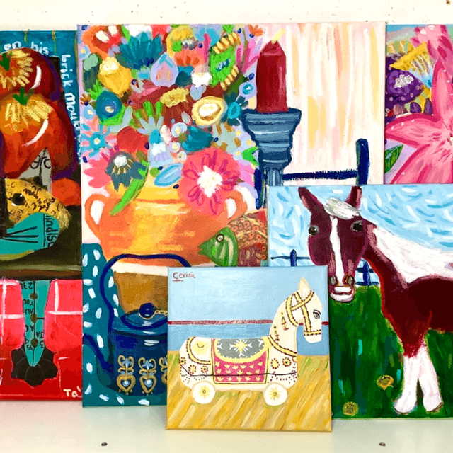 Studio visit, 1-to-1 with Cerisia