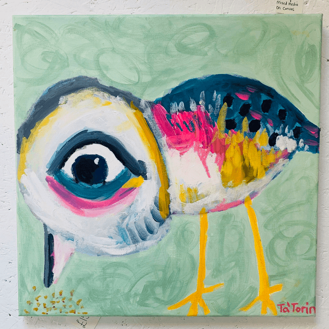 The lovable big head bird